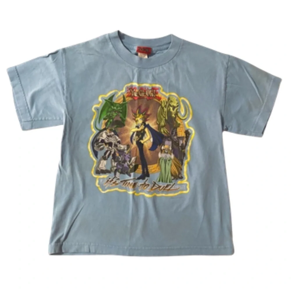 Vintage Kids Yu-Gi-Oh! 1996 Time To Duel T-Shirt Size 5/6T